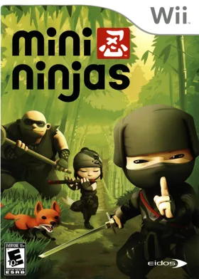 Mini Ninjas box cover front